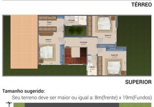 Planta humanizada do projeto Cód. 139