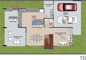 Planta humanizada do projeto Cód. 141