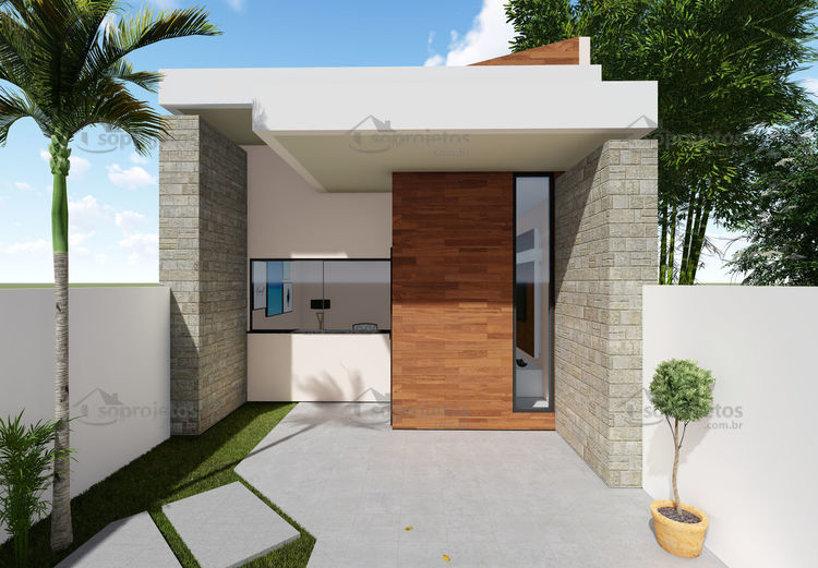 Plantas De Casas Com 4 5 Metros De Frente