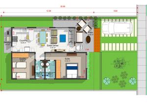Planta humanizada do projeto Cód. 192