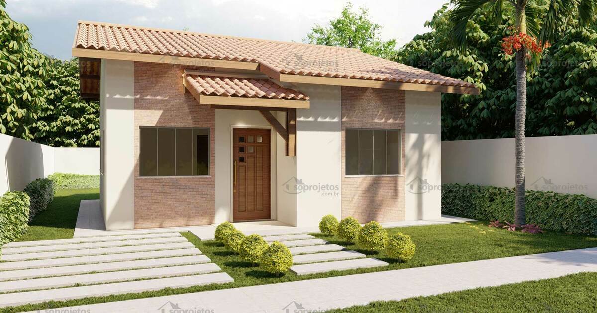 Como construir uma casa simples e bonita!