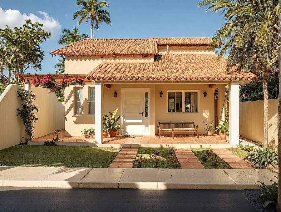 Planta de casa Térrea para terreno 10 por 20 metros