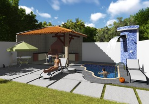 Projeto de Edícula Tipo 1 - Cód. 122