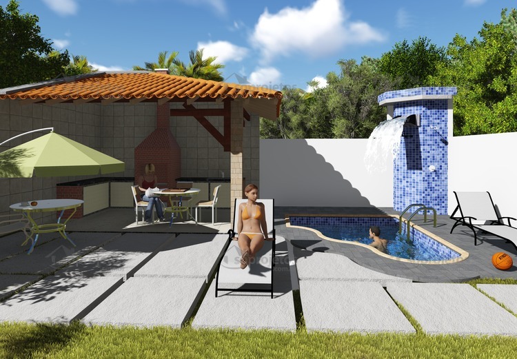 Planta de Edícula - Edícula Tipo 1 - Foto 1
